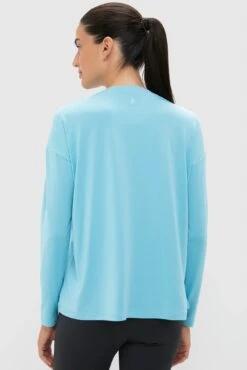 Milky Blue Long Sleeve Performance Jersey Ryan Boyfriend Tee -Loeffler Randall Store MtpUc0PfJFVvJLURFTVMkeuEpOvZIUN2 1