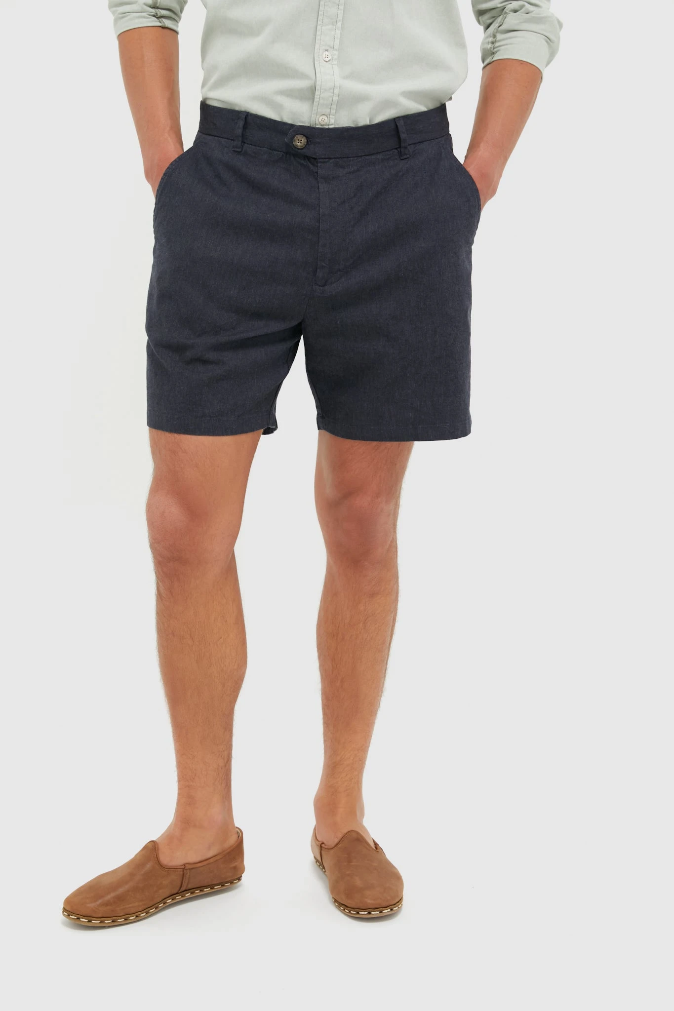 Marine Layer India Ink Hemp Short 1 Marine Layer India Ink Hemp Short