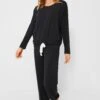 Eberjey Black Gisele Slouchy PJ Set 11 Eberjey Black Gisele Slouchy PJ Set -Loeffler Randall Store N1qk1pylXp2Slz5aSWcbOXG6qQDvTDHp 1