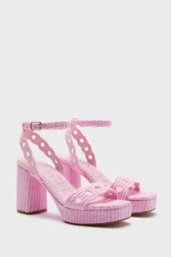 Matisse Pink Moorea Heels -Loeffler Randall Store N9PeSN6r4tYXCJL4pC5CNJTkeZKX3JYR 1