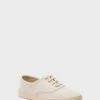 Ivory Canvas Bea Sneakers