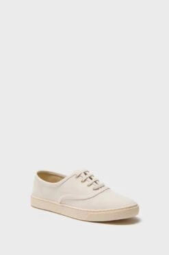 Ivory Canvas Bea Sneakers