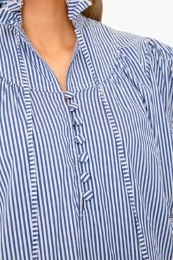 Blue Stripe Holloway Dress -Loeffler Randall Store NDpJsMbZQUoNyurOkbQgLLDAgj148O1B 1