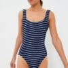 Navy And White Classic Square Neck One Piece -Loeffler Randall Store NEVxATeYcJKOdcJr0CyrRayJR04FoorY 1