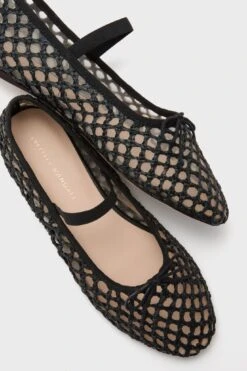 Loeffler Randall Black Crochet Leonie Flats -Loeffler Randall Store NEY0TFr7mcclFSWPfUEahvHNnrQ4S5fP 1