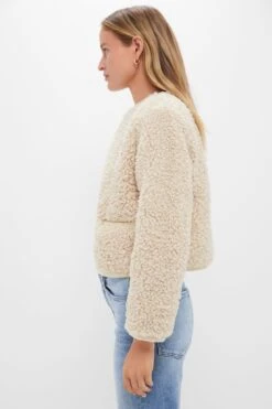 Cream Sherpa Cameron Jacket -Loeffler Randall Store NHZKKZpGyL7sgqjC2P9YAGt0uPCqBvXV 1