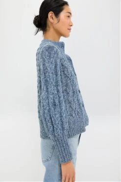 Marled Blue Colette Cardigan -Loeffler Randall Store NOWv26SlymS4okEnpVuSJ6DzxgYCFRFT 1