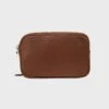 Espresso Double Zip Pouch