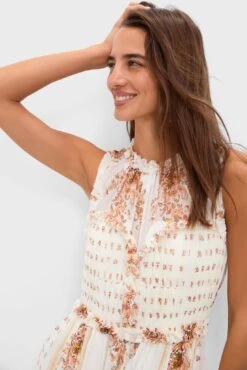 ULLA JOHNSON Alabaster Kasia Sleeveless Midi Dress -Loeffler Randall Store NsRd64WcOluUP7wjAFcpHrCIX3UTmYgD 1