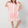 Malibu Pink Kids Poncho -Loeffler Randall Store Nz4xswOVzH0d4N1SasFG7DAFAIgAHi4o 1