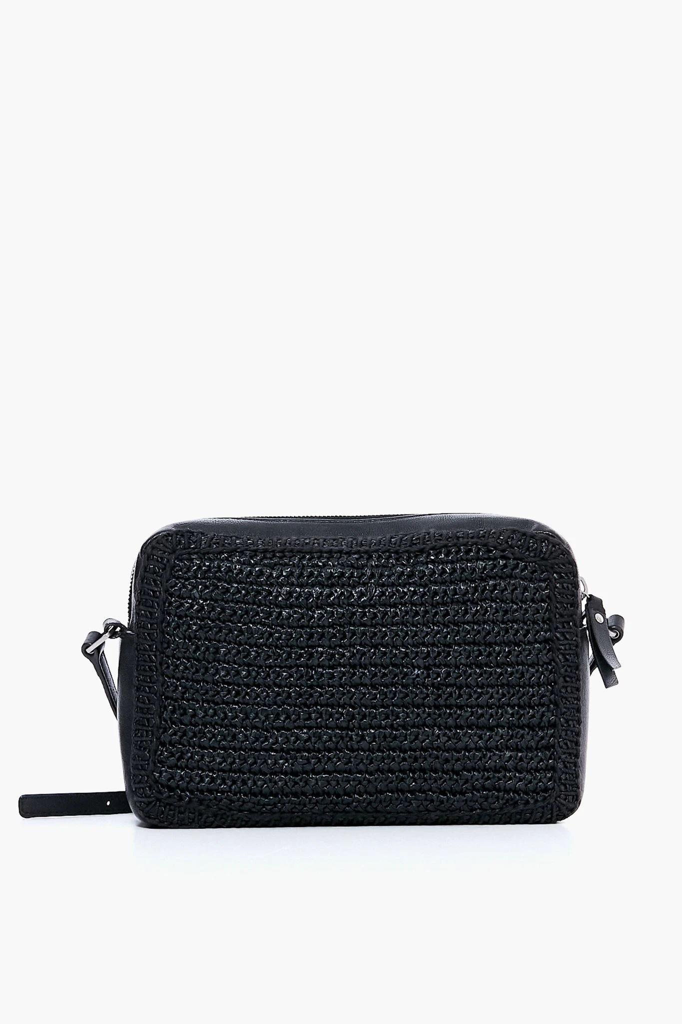 Saint Laurent Black Raffia Camera Bag 5 Saint Laurent Black Raffia Camera Bag - Image 5