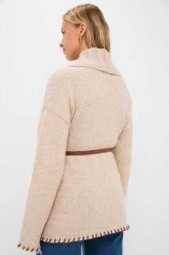 Sandstone Heather And Brown Blanket Stitch Harrow Cardigan 10 Sandstone Heather And Brown Blanket Stitch Harrow Cardigan -Loeffler Randall Store OUnLUJFAUClacofrA7jvWKUmJomUrOGd 1