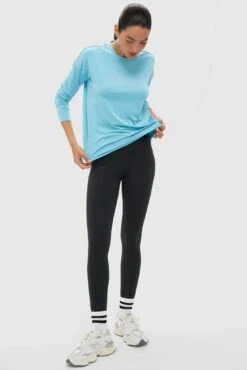 Milky Blue Long Sleeve Performance Jersey Ryan Boyfriend Tee -Loeffler Randall Store OeZVcCBO4PyMuogqADxbAlGKY96Ry3RG 1