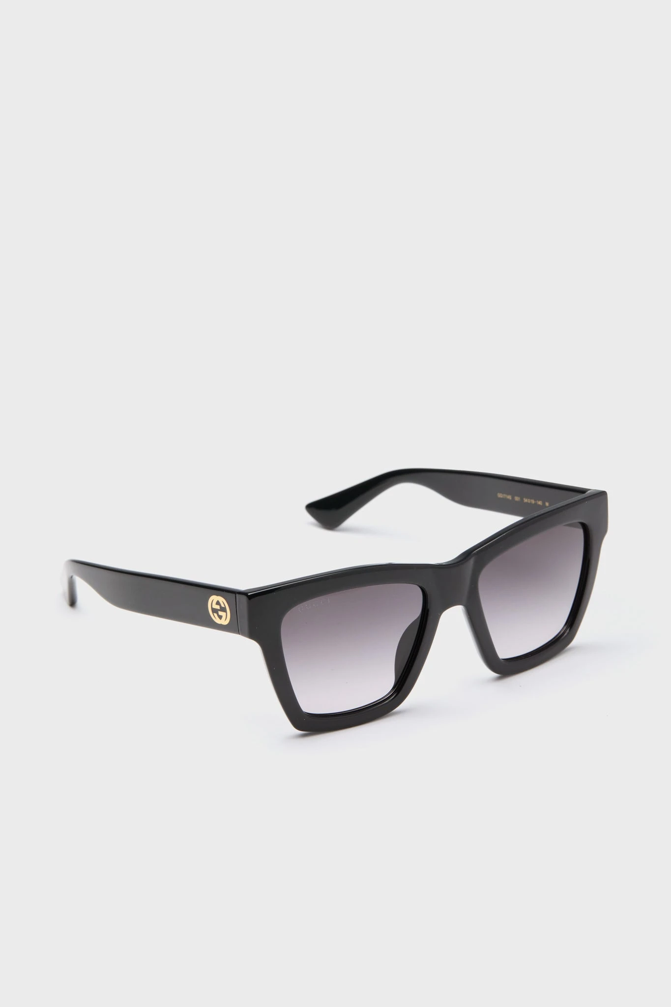 Gucci Black Gradient Lens Square Frame Sunglasses 3 Gucci Black Gradient Lens Square Frame Sunglasses - Image 3
