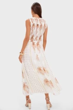 ULLA JOHNSON Alabaster Kasia Sleeveless Midi Dress -Loeffler Randall Store OorBWuxNM7E66WV6OXonEaeaVHZ9Tzi7 1