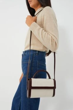 Exclusive Chocolate Croc And Canvas Crossbody -Loeffler Randall Store P5ECBIlI7kDpJmC8FYrIzkxqtRLjfyz4 1