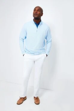 Peter Millar Cottage Blue Perth Sugar Stripe Performance Quarter-Zip 8 Peter Millar Cottage Blue Perth Sugar Stripe Performance Quarter-Zip -Loeffler Randall Store PGBgsHbxrZh3WxL7zgpMnrDEDlfA9pAG 1