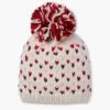Lollipop Red Hand Knitted Multi Mini Heart Pompom Hat -Loeffler Randall Store PZol6n6UbJMujVofx7sppAgO7ztC5J2B 1