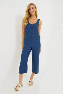 Marine Layer Indigo Sydney Jumpsuit