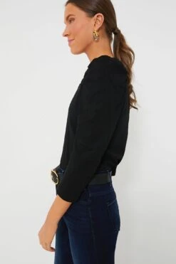 Black Vesty Long Sleeve Crewneck 8 Black Vesty Long Sleeve Crewneck -Loeffler Randall Store PsJ4al2anGpPkOUMzcBU0UxJ4lk7Exyv 1