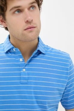 Peter Millar Blue Poppy Crown Comfort Ross Stripe Polo -Loeffler Randall Store PvJJzGjMWh9b6IJTJXcZiv7pzWkeI3YK 1