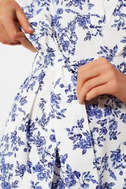 Vintage Rose Blue Ankita California Poplin Dress -Loeffler Randall Store QEpRn958O5DYg0GdKZC8w4sFoff3Xjcr 1