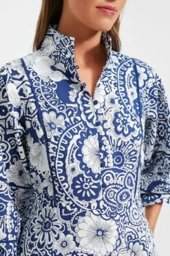 Navy And White Floral Hillsborough Midi Dress -Loeffler Randall Store QKr6837WV8s8gucXhsOUV80bhQcwDKH2 1