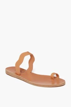Ancient Greek Sandals Natural Thasos Sandals