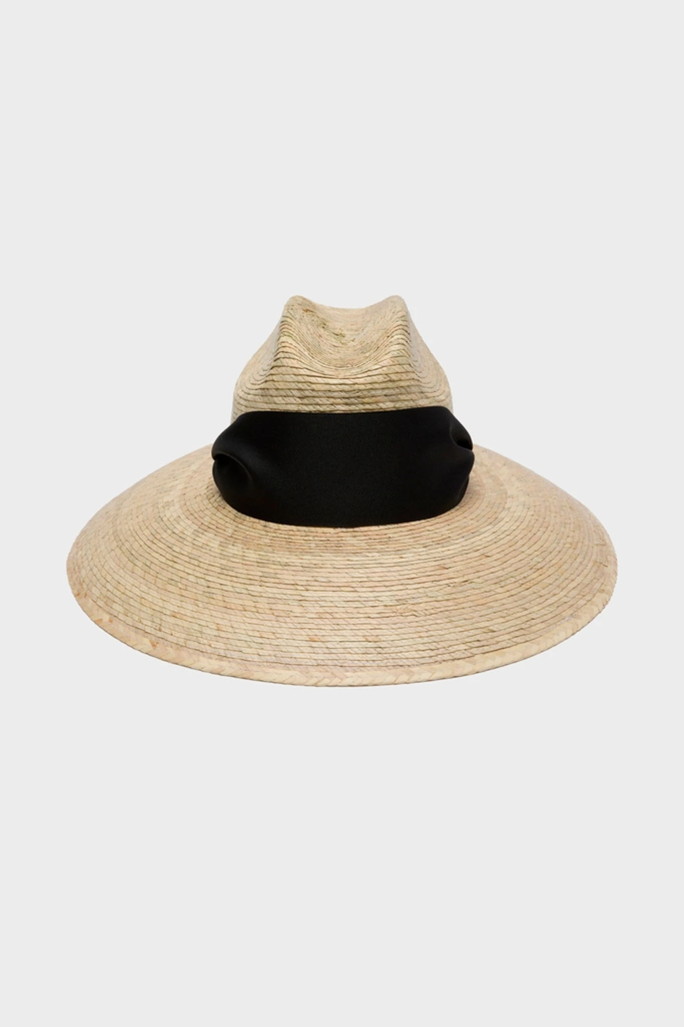 Black Hollyhock Sun Hat 1 Black Hollyhock Sun Hat