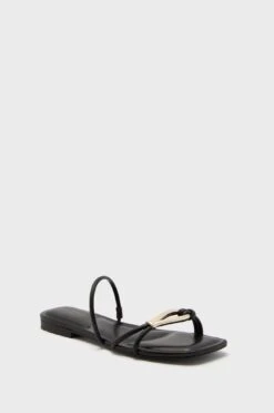 Black Mazza Sandals