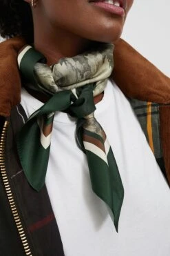 Foxhunt Toile Medium Silk Scarf -Loeffler Randall Store RIXMv7eSYYS4Ghjf1squvOacyfbKmFMh 1