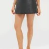 Black Leather Meg Mini Skirt -Loeffler Randall Store RLAdLoz2nqpeErzyO08tkNe83Qljg54f 1