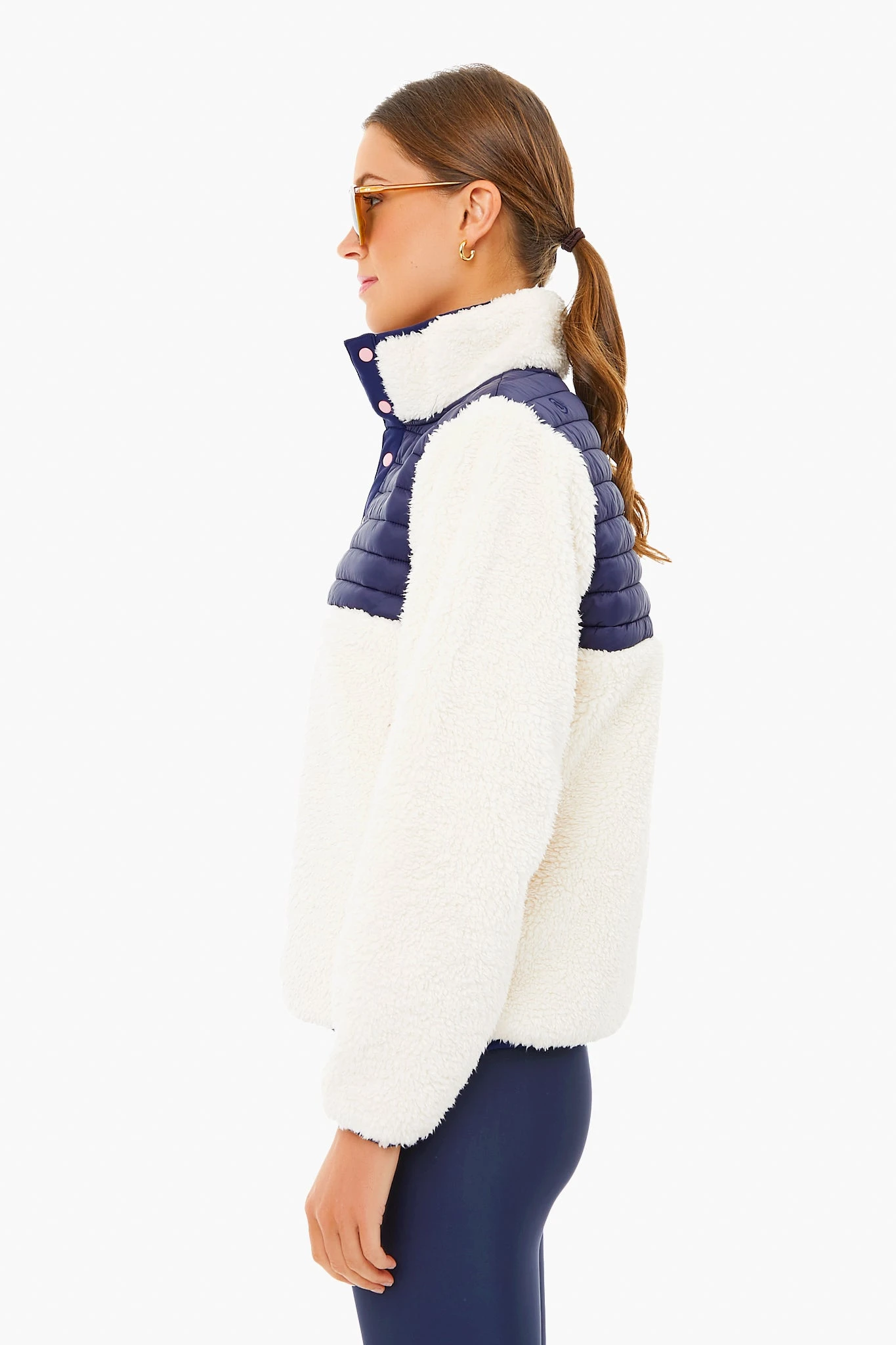 Cream And Navy Walnut Pullover 3 Cream And Navy Walnut Pullover - Image 3