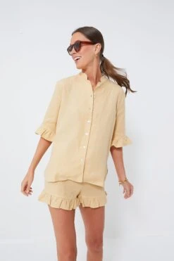 Saffron Havana Leonard Sunglasses -Loeffler Randall Store RfidxGAKaoZn3MI3olzJEDqe9l5vdShq 1