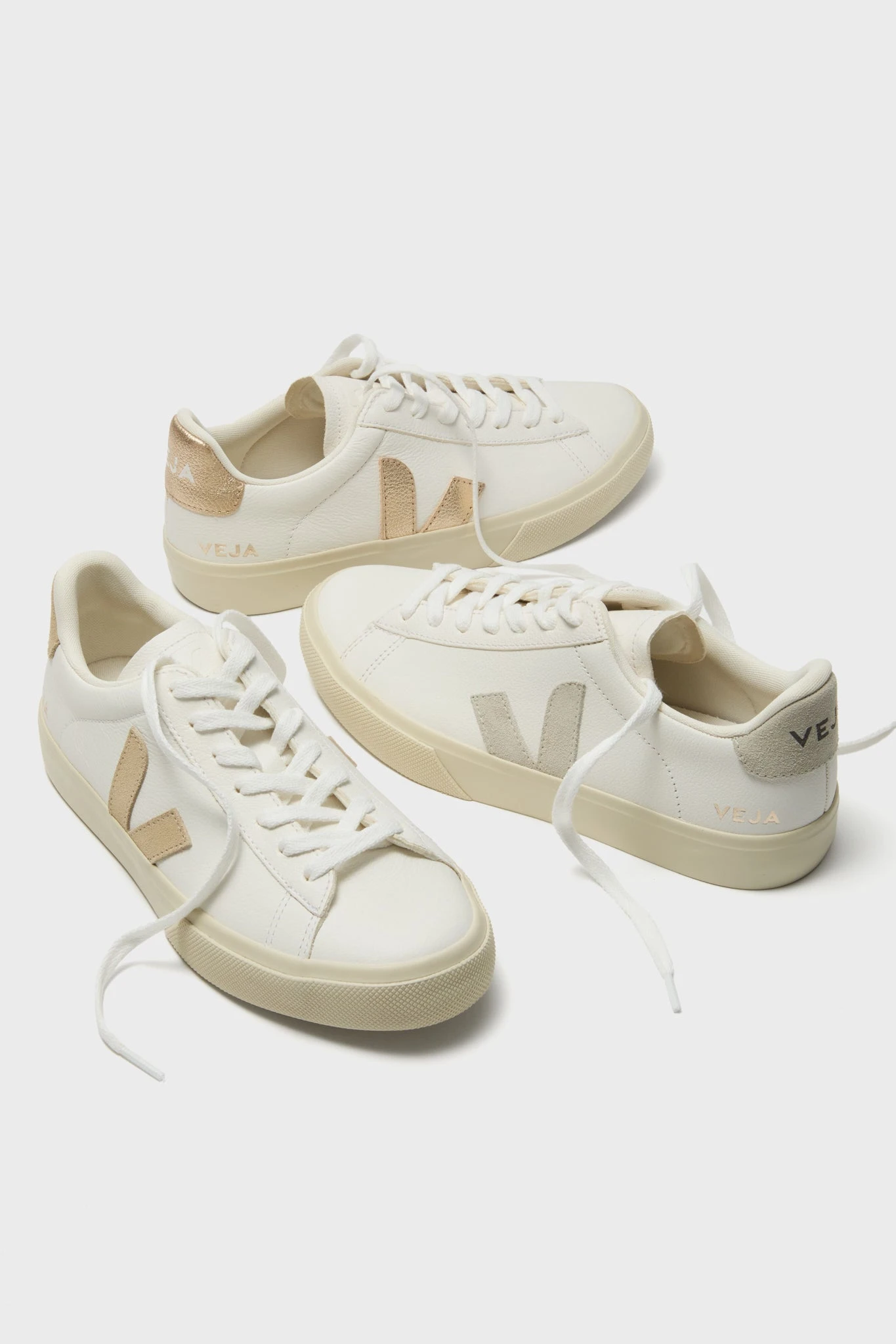 Veja Extra White Platine Campo Sneakers 5 Veja Extra White Platine Campo Sneakers - Image 5