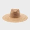 Natural Palma Wide Fedora