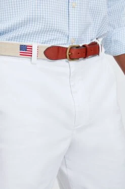 Light Khaki American Flag Needlepoint Belt -Loeffler Randall Store SQrFblyrRvM4PYfkI7S70Bpj6pzltROf 1
