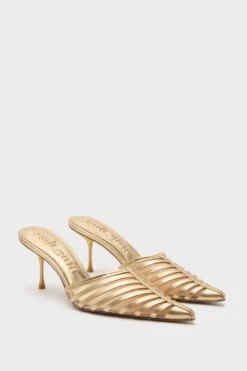 Cult Gaia Brass Viera Mule -Loeffler Randall Store SY89DL5P3kTpwf87cOfd9Q3sVs3mnG5G 1