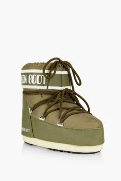 Moon Boot Khaki Icon Low Nylon