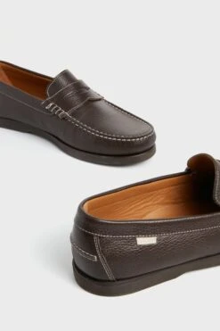 Chocolate Pebbled Penny Loafer 9 Chocolate Pebbled Penny Loafer -Loeffler Randall Store TNFjfuOPO2aJ4wWON2eZFirg2KHa5hh0 1