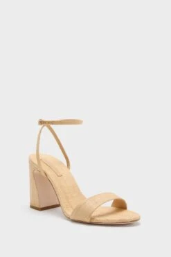 Loeffler Randall Natural Straw Malia Heels