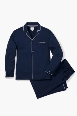 Navy Luxe Pima Pajama Set 11 Navy Luxe Pima Pajama Set -Loeffler Randall Store TaRIOe4OmrhgqQdZIgWppP4kf0tukPbj 1