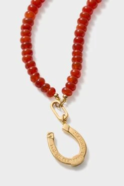 HART Exclusive Red Carnelian Gemstone Necklace With Horseshoe Charm 7 HART Exclusive Red Carnelian Gemstone Necklace With Horseshoe Charm -Loeffler Randall Store TijE0JRXwpFs3K8XQa1GEz2hpBCzD7p0 1