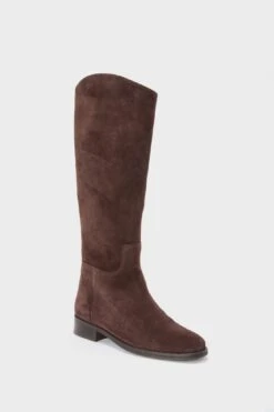 Chocolate Suede Ryder Boots