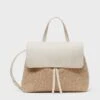 Mansur Gavriel Natural Raffia Soft Lady Bag