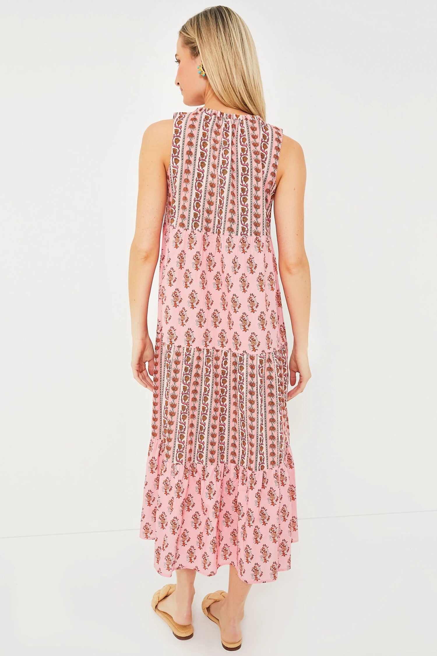 Pink Camellia Salty Paloma Caftan 5 Pink Camellia Salty Paloma Caftan - Image 5