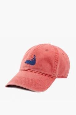 Nantucket Red Nantucket Island Needlepoint Hat