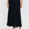 Navy Knit Kenley Skirt