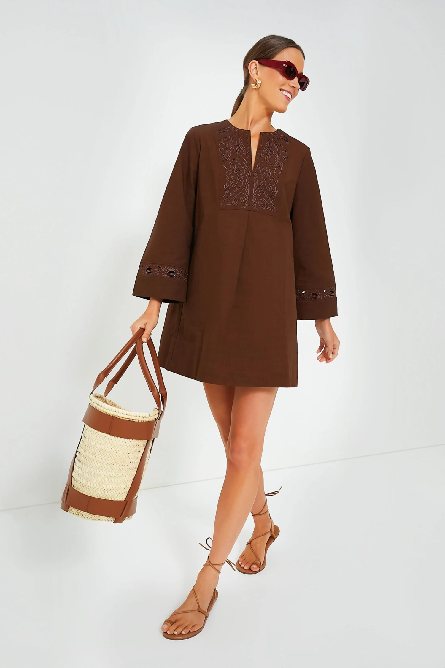 Burgundy Kate Sunglasses 3 Burgundy Kate Sunglasses - Image 3