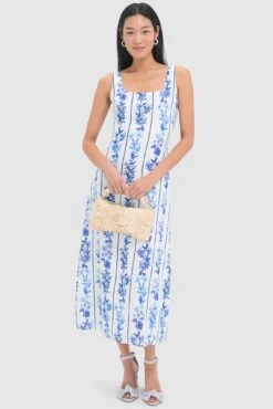 Serene Blue Maxi Clarita Embroidery 75 Heels -Loeffler Randall Store V8o6gWZvMDXhfD35hBVz4hd2rXYkhwPJ 1